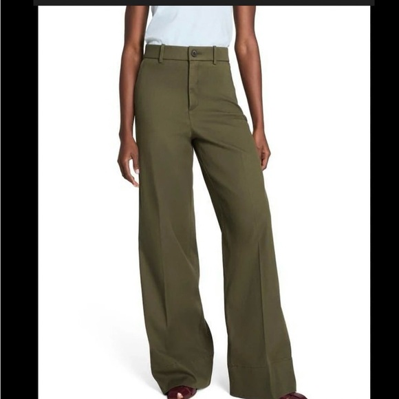 SPANXsupersmooth™ Stretch Twill Wide Leg Pant